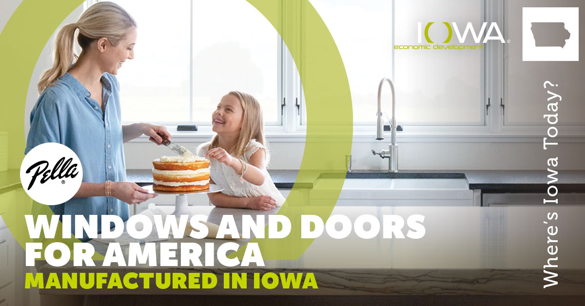 Windows and Doors for America, Manufactured in Iowa