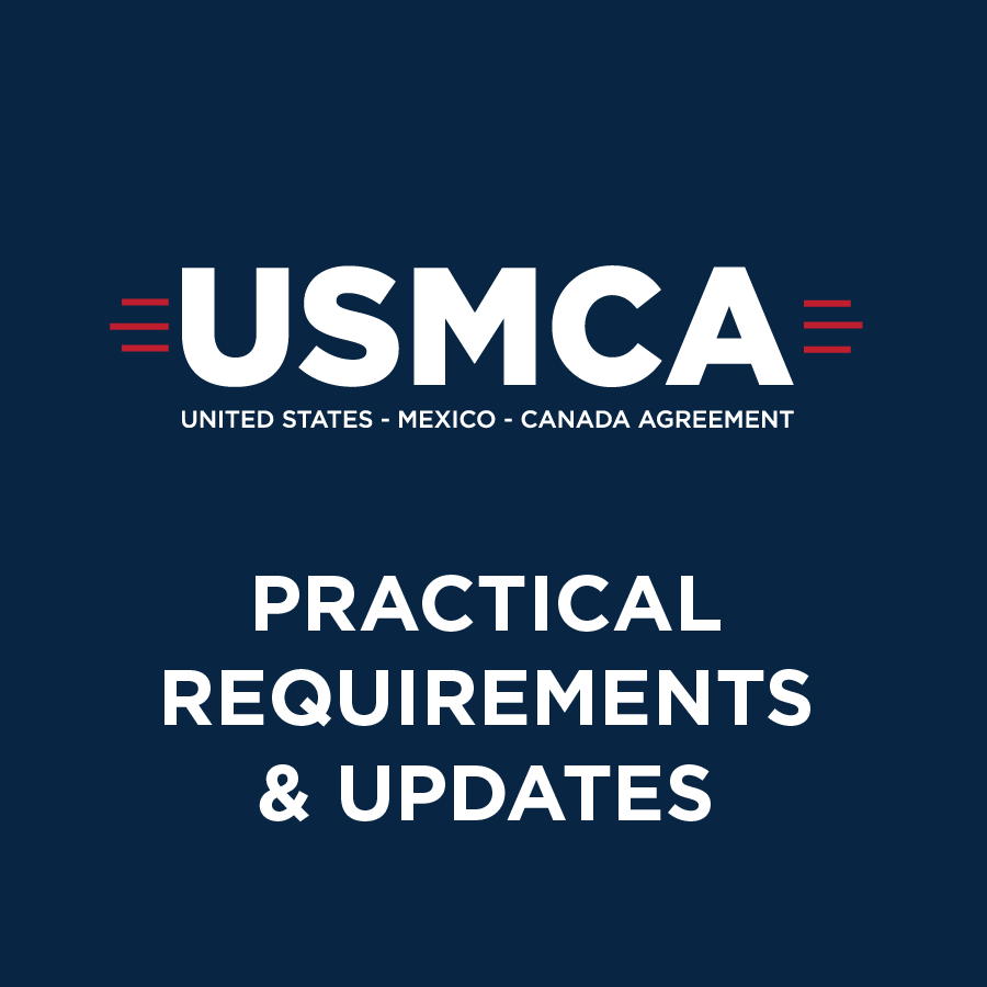 USMCA Training Practical Requirements and Updates